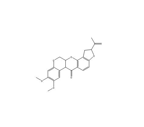 鱼藤酮，地利斯；毒鱼藤 HPLC>98% 中药标准品 对照品