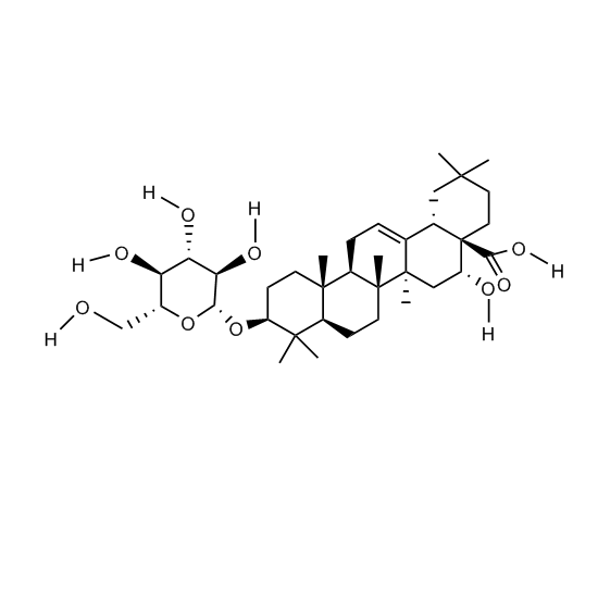 早莲苷A HPLC>98% 中药标准品 对照品