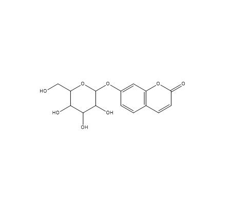 茵芋苷（香豆素-7-O-β-D-葡萄糖苷） HPLC>98% 中药标准品 对照品