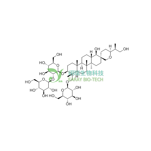 凤仙萜四醇苷A HPLC98% Hosenkoside A CAS 156791-82-1  中药对照品 分析标准品