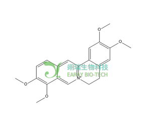 巴马汀 黄藤素 HPLC≥98% Palmatine 3486-67-7 天然产物 中草药对照品 标准品