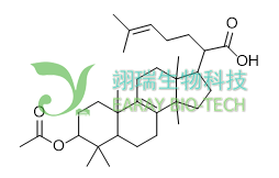 3-α乙酰氧基-羊毛甾-8 24-二烯 -21-酸 HPLC≥98% 中藥標準品 對照品