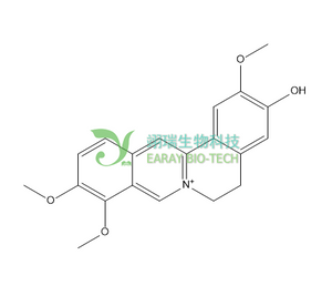药根碱 HPLC≥98% Jatrorrhizine 3621-38-3 天然产物 中草药 对照品 标准品