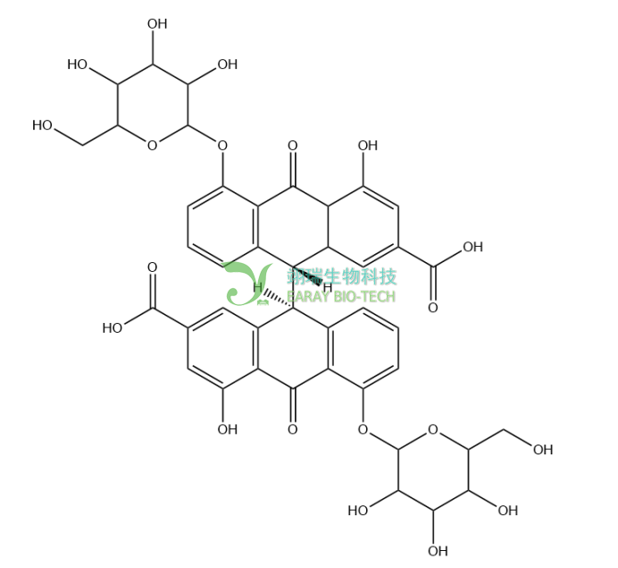 番泻苷B HPLC≥98% 中药对照品 标准品 CAS：128-57-4