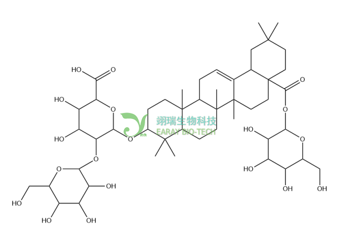 人参皂苷RO 竹节参皂苷V HPLC≥98% 中药对照品 标准品 CAS：34367-04-9